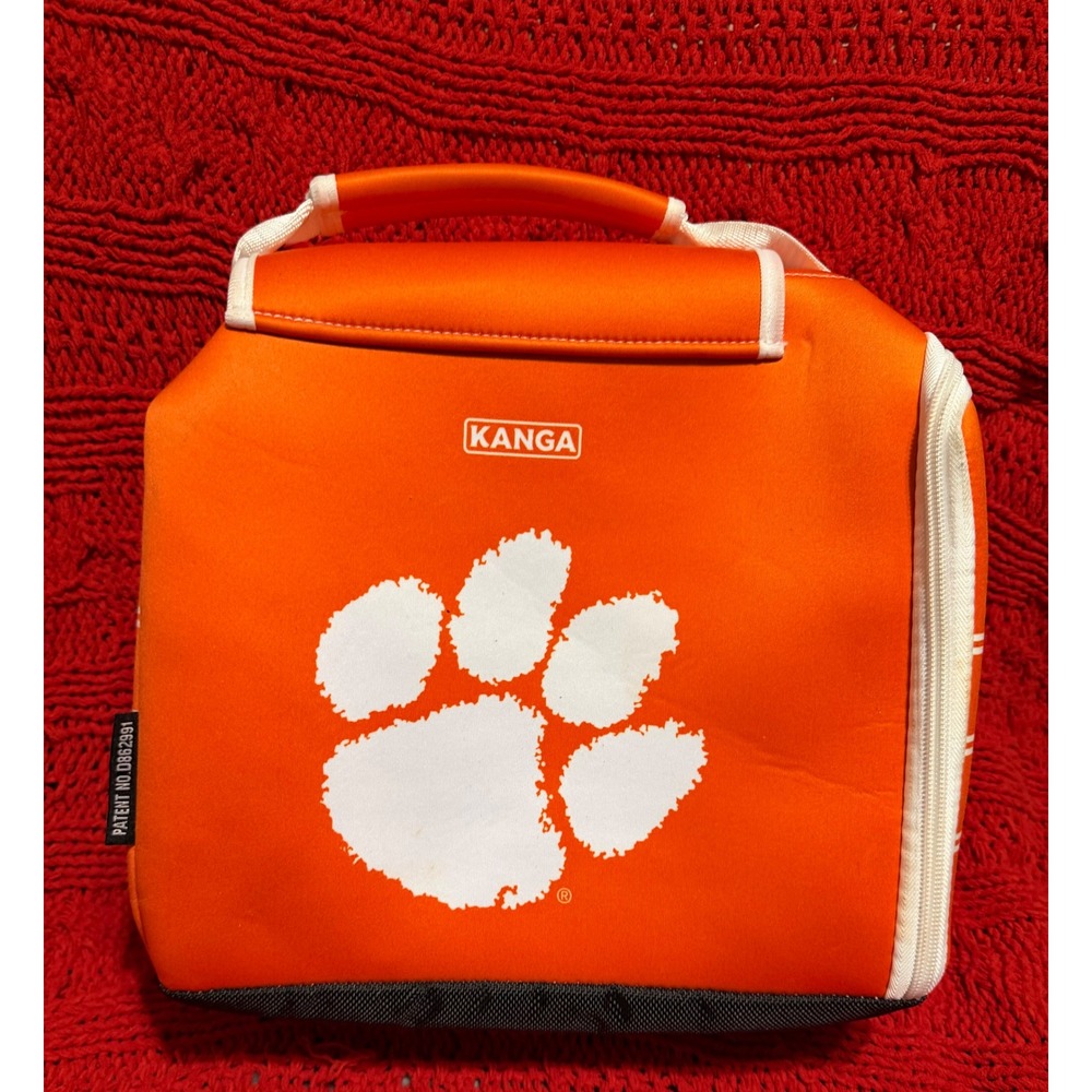 Kanga Clemson Tigers Pouch Cooler Orange 12 Pack Insulated Beverage Carrier